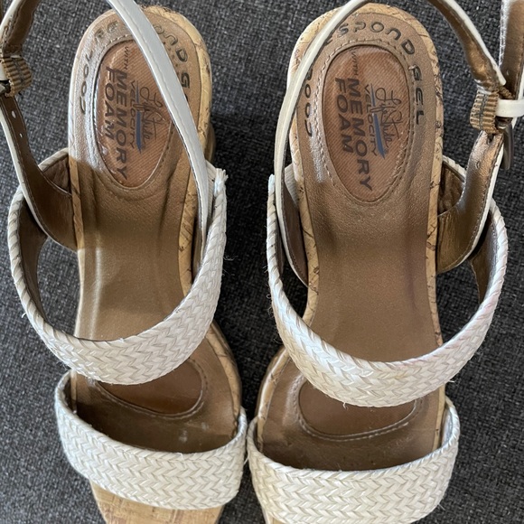 White wedges 6.5 - Picture 3 of 4